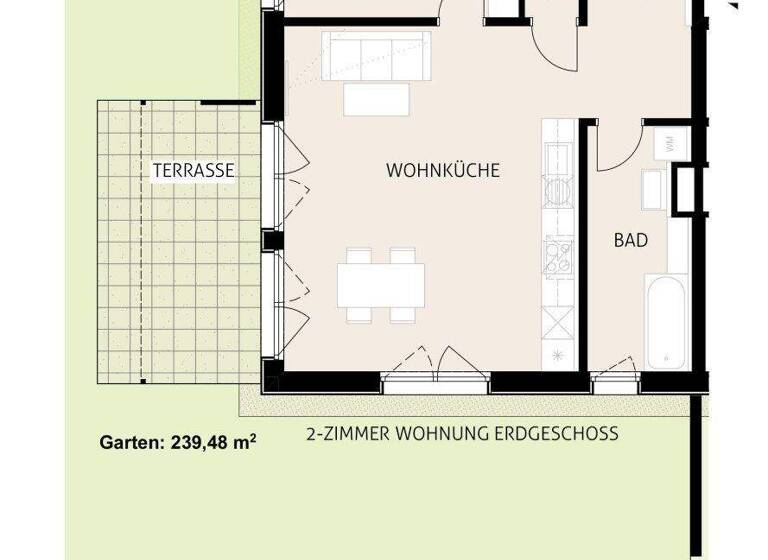 Wohnung zum Kauf - Erstbezug 555.800 € 2 Zimmer 66,1 m² Hochleitengasse Gießhübl 2372