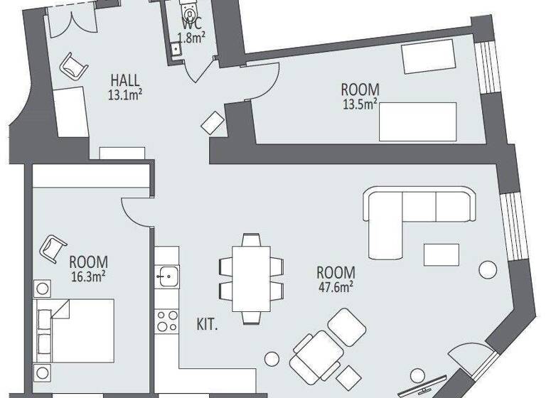 Wohnung zum Kauf 799.000 € 3 Zimmer 100,3 m² Wien 1190