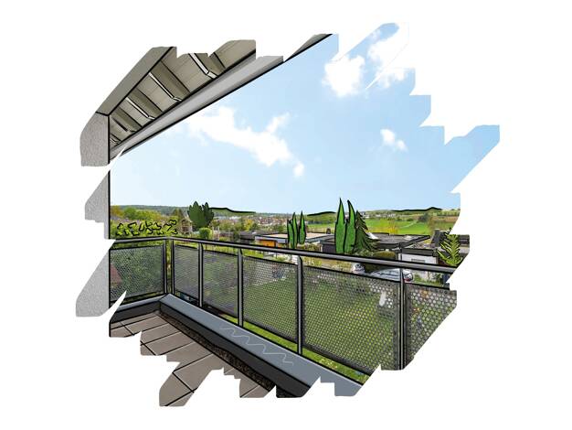 Wohnung zum Kauf 390.000 € 3 Zimmer 82 m² 1. Geschoss Hochberg Remseck am Neckar 71686