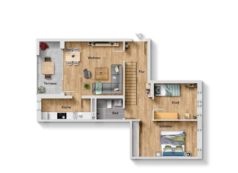 Maisonette zum Kauf 498.000 € 7 Zimmer 74,5 m² Simpertstraße 58c Königsbrunn 86343