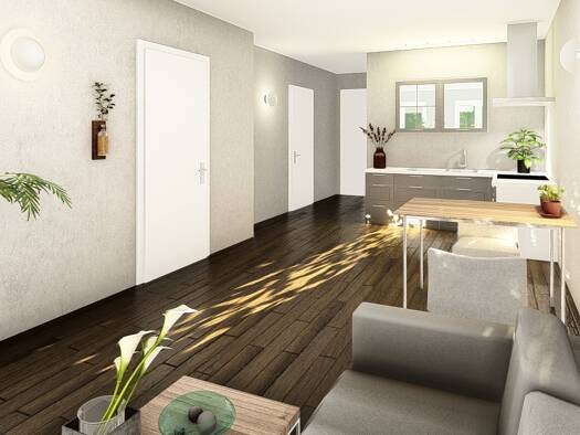 Wohnung zum Kauf - Neubau provisionsfrei 323.000 € 2 Zimmer 63,6 m² 1. Geschoss Eppishofen Altenmünster 86450