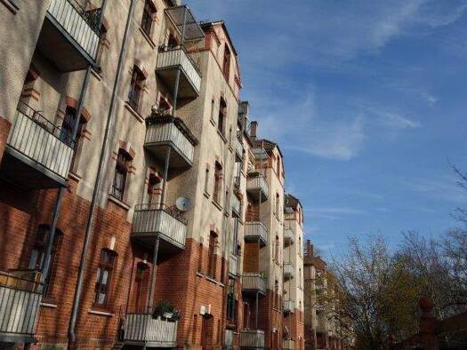 Wohnung zur Miete 337 € 2 Zimmer 45,1 m² 2. Geschoss frei ab sofort Hofer Str. 62a Reudnitz-Thonberg Leipzig 04317