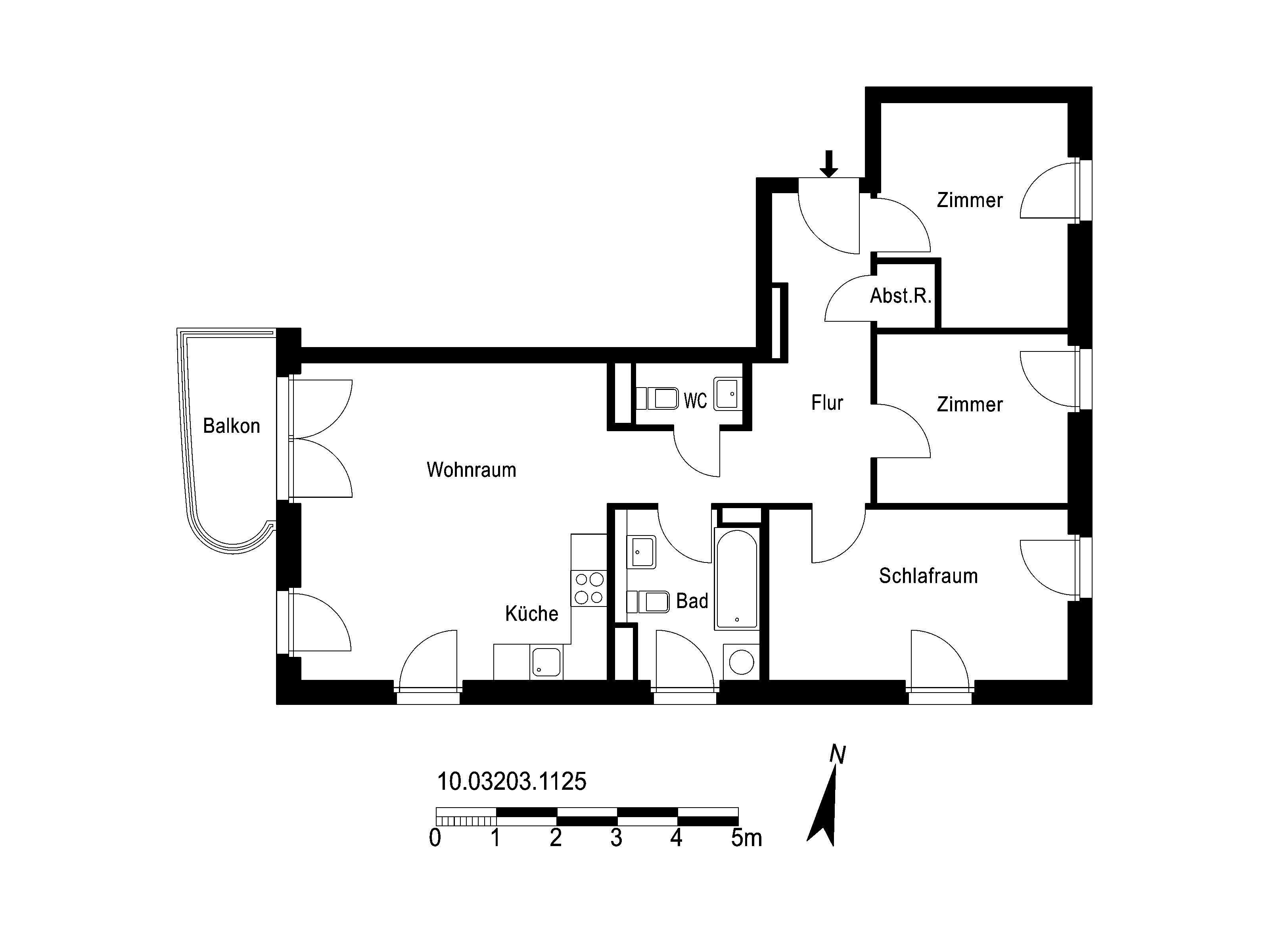 Wohnung zur Miete 1.222 € 4 Zimmer 82 m²<br/>Wohnfläche 5.<br/>Geschoss ab sofort<br/>Verfügbarkeit Lichtenhainer Straße 13A Hellersdorf Berlin 12627