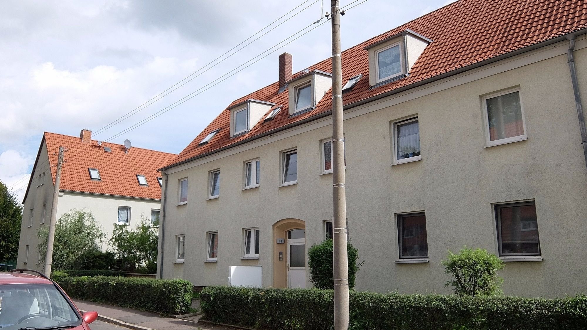 Wohnung zur Miete 500 € 3 Zimmer 54,6 m²<br/>Wohnfläche 2.<br/>Geschoss Joseph Haydn Straße 13 Böhlen Böhlen 04564