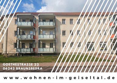 Wohnung zur Miete 1.041 € 4 Zimmer 99,1 m² 2. Geschoss Goethestraße 22 Braunsbedra Braunsbedra 06242