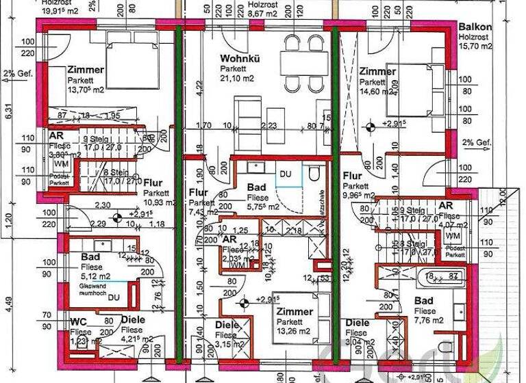 Maisonette zum Kauf - Erstbezug provisionsfrei 630.000 € 4 Zimmer 98,2 m² Elixhausen 5161