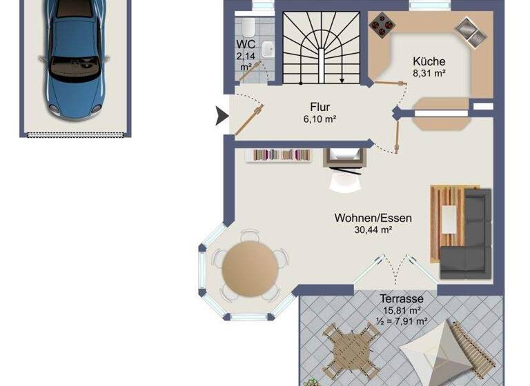 Doppelhaushälfte zum Kauf 850.000 € 5 Zimmer 138 m² 293 m² Grundstück Alling 82239