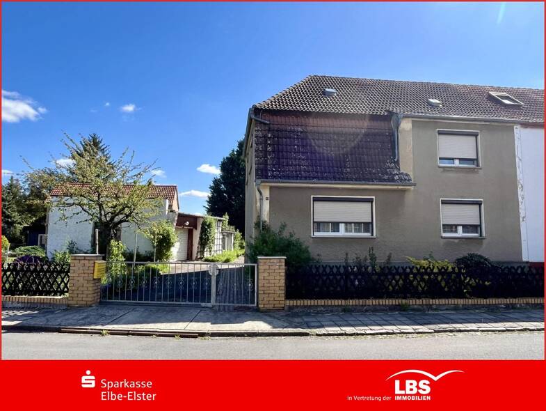 Doppelhaushälfte zum Kauf 79.000 € 5 Zimmer 147 m² 684 m² Grundstück frei ab sofort Elsterwerda Elsterwerda 04910