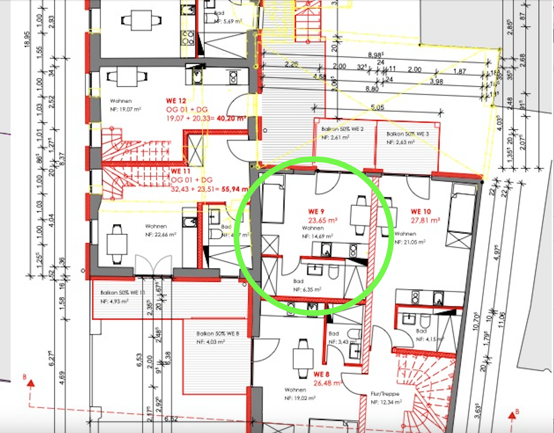 Studio zum Kauf 209.000 € 1 Zimmer 23,7 m²<br/>Wohnfläche 1.<br/>Geschoss Neuburg Neuburg an der Donau 86633