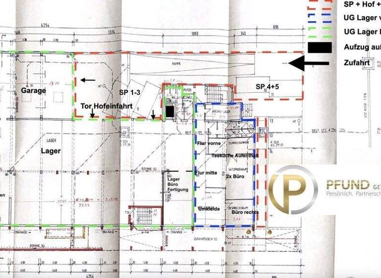 Lagerhalle zur Miete 2,50 € 623 m² Lagerfläche Waiblingen 71332