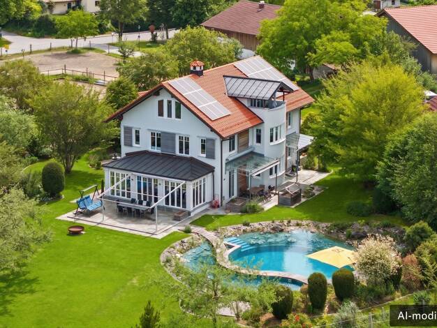 Villa zum Kauf 11 Zimmer 402 m² 2.002 m² Grundstück Alxing Bruck 85567