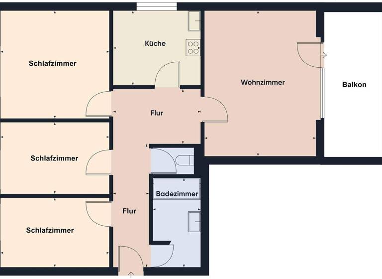 Wohnung zum Kauf 4 Zimmer 87,3 m² frei ab sofort Bahnhofstraße 26 Hohenems 6845