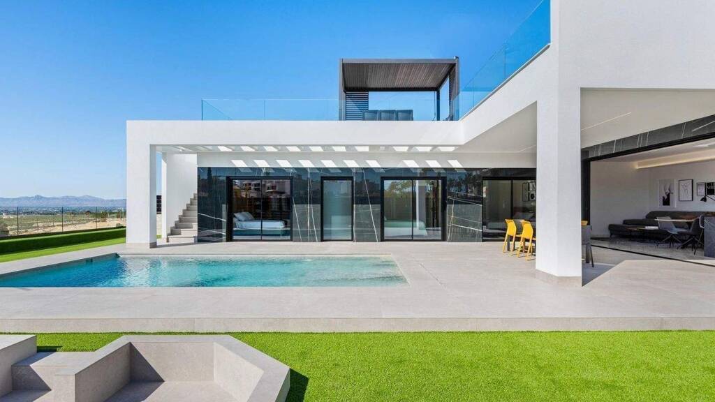 Villa zum Kauf - Erstbezug provisionsfrei 670.000 € 4 Zimmer 129 m² 455 m² Grundstück Algorfa