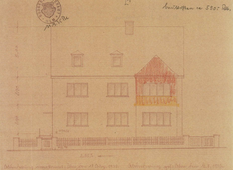 Mehrfamilienhaus zum Kauf provisionsfrei 1.285.000 € 11 Zimmer 332 m² 438 m² Grundstück Weststadt Ulm 89077