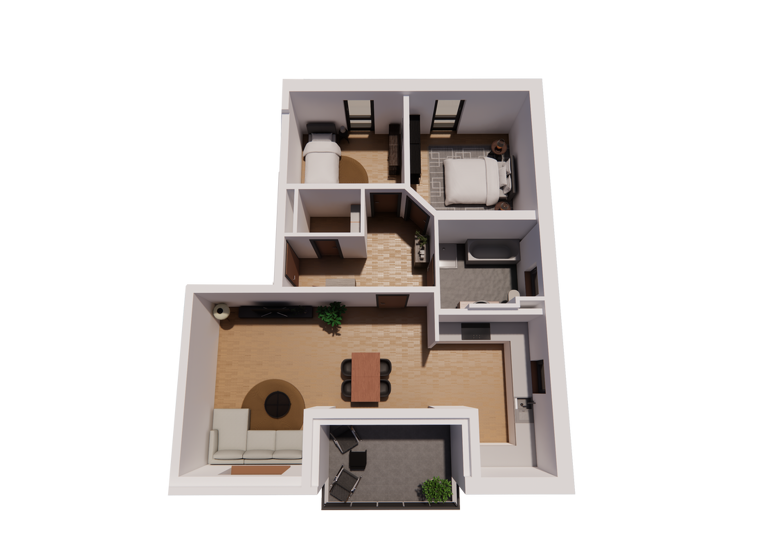 Terrassenwohnung zum Kauf - Erstbezug provisionsfrei als Kapitalanlage geeignet 339.800 € 3 Zimmer 87,6 m² Weidener Straße 43 Altenstadt Vohenstrauß 92648