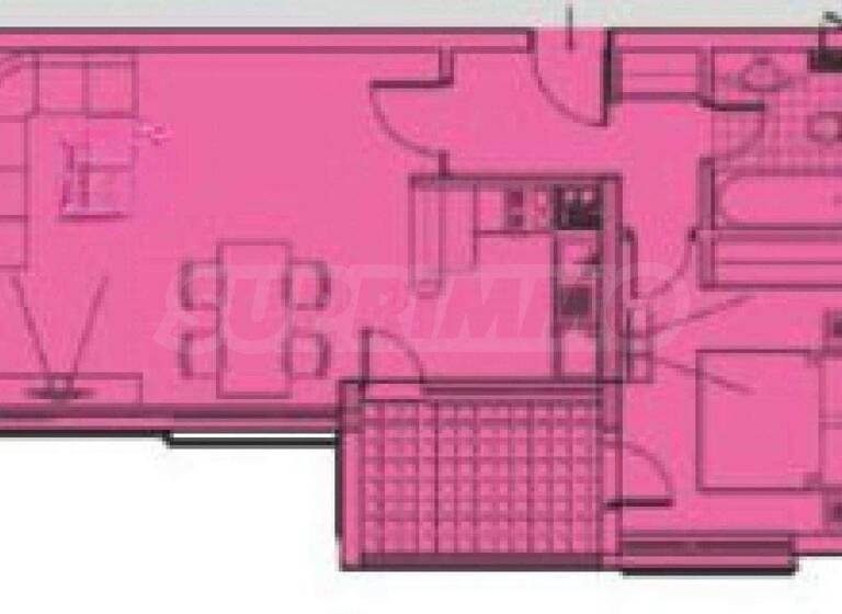 Studio zum Kauf 216.302 € 1 Zimmer 78,4 m² Sofia