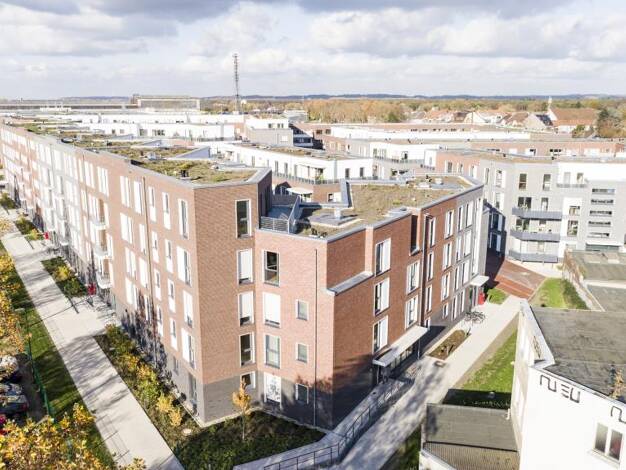 Wohnung zur Miete - Erstbezug 944 € 2,5 Zimmer 60,6 m² 3. Geschoss frei ab 01.08.2025 Cäcilie-Beuken-Straße 1 Benrath Düsseldorf 40597