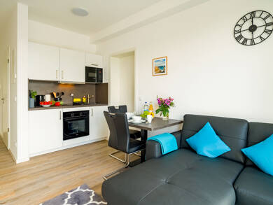 Studio zur Miete - Erstbezug Wohnen auf Zeit 1.590 € 2 Zimmer 33 m² Dieselstraße 8 Bad Nauheim Bad Nauheim 61231