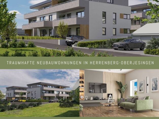 Terrassenwohnung zum Kauf provisionsfrei 490.000 € 3 Zimmer 87,1 m² Wasenweg Oberjesingen Herrenberg 71083