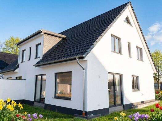 Doppelhaushälfte zum Kauf 499.500 € 5 Zimmer 127 m² 375 m² Grundstück Musknips 16 Lichtenhagen Rostock 18107