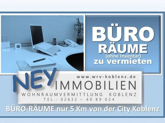 Büro zur Miete 360 € 1 Zimmer 12 m² Bürofläche Vallendar Vallendar 56179