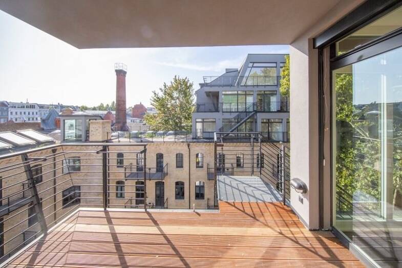 Maisonette zur Miete 2.866 € 3 Zimmer 124,6 m² 4. Geschoss Schönhauser Allee 44 Prenzlauer Berg Berlin 10435
