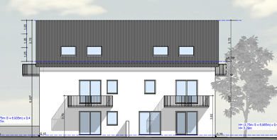 Wohnung zur Miete 965 € 2 Zimmer 68,9 m² 2. Geschoss Altvaterstr. 12 Gaimersheim Gaimersheim 85080
