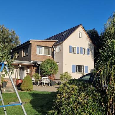 Einfamilienhaus zur Miete 1.500 € 4,5 Zimmer 115 m² 690 m² Grundstück Cunnersdorf Dresden 01328