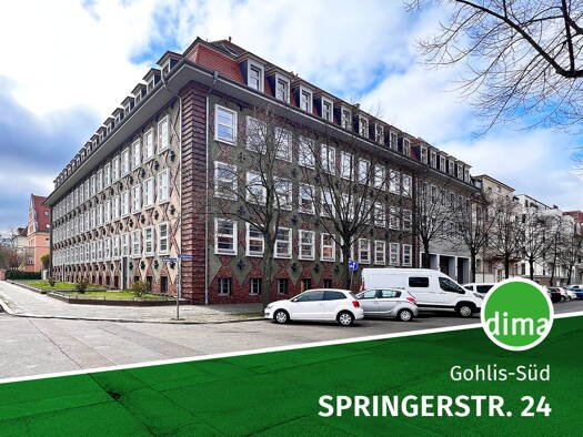 Wohnung zur Miete 2.400 € 4,5 Zimmer 146 m² 1. Geschoss Springerstraße 24 Zentrum-Nord Leipzig 04105