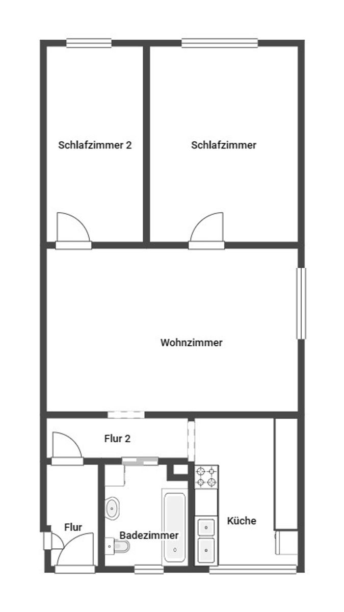 Doppelhaushälfte zum Kauf 200.000 € 3 Zimmer 73 m²<br/>Wohnfläche 751 m²<br/>Grundstück Gager Mönchgut 18586