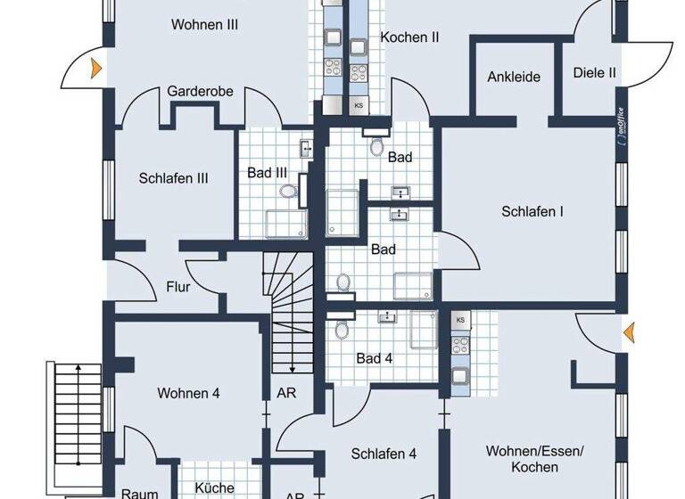 Mehrfamilienhaus zum Kauf 1.890.000 € 12 Zimmer 310 m² 427 m² Grundstück frei ab sofort Nebel 25946