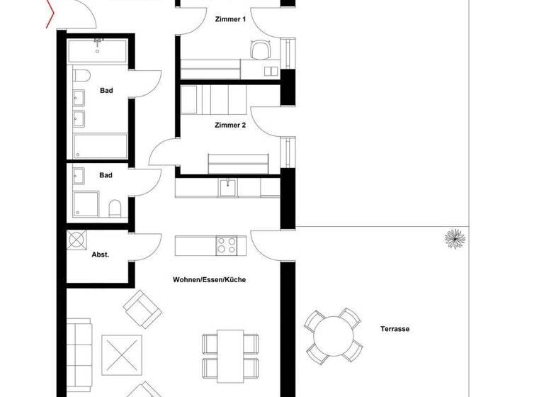 Wohnung zum Kauf 595.000 € 4 Zimmer 126 m² Gailingen am Hochrhein 78262
