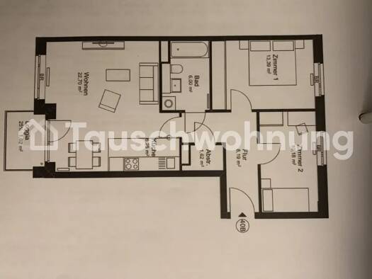 Wohnung zur Miete Tauschwohnung 535 € 3 Zimmer 70 m² 4. Geschoss Altona-Nord Hamburg 22765