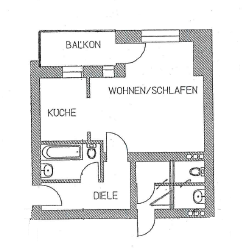 Wohnung zur Miete 312 € 1 Zimmer 39 m²<br/>Wohnfläche EG<br/>Geschoss Wilhelm - Kobelt - Str. 2 Schellheimerplatz Magdeburg 39108