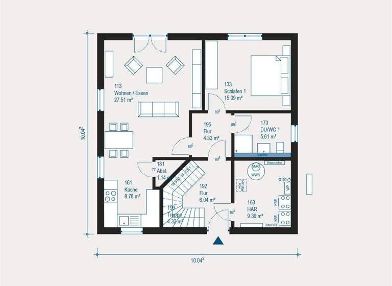 Mehrfamilienhaus zum Kauf 339.999 € 4 Zimmer 159 m² 457,3 m² Grundstück Ortsgebiet Sinzheim 76547