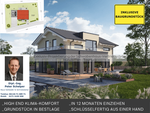 Einfamilienhaus zum Kauf provisionsfrei 1.450.000 € 5 Zimmer 155 m² 530 m² Grundstück Sonnenberg Sonnenberg 65193