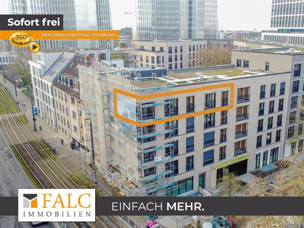 Wohnung zum Kauf - Erstbezug 499.000 € 2 Zimmer 49,6 m² 4. Geschoss Völklinger Straße 2 Unterbilk Düsseldorf 40219
