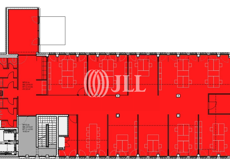Bürofläche zur Miete provisionsfrei 17,50 € 899,5 m² Bürofläche teilbar ab 447 m² Pempelfort Düsseldorf 40211