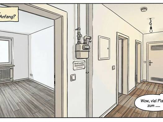 Wohnung zur Miete 980 € 3 Zimmer 85 m² 4. Geschoss Fürther Straße 95 Gostenhof Nürnberg 90429