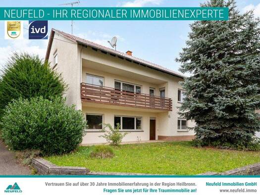 Einfamilienhaus zum Kauf 346.000 € 6 Zimmer 173 m² 578 m² Grundstück Stein Neuenstadt am Kocher / Stein am Kocher 74196