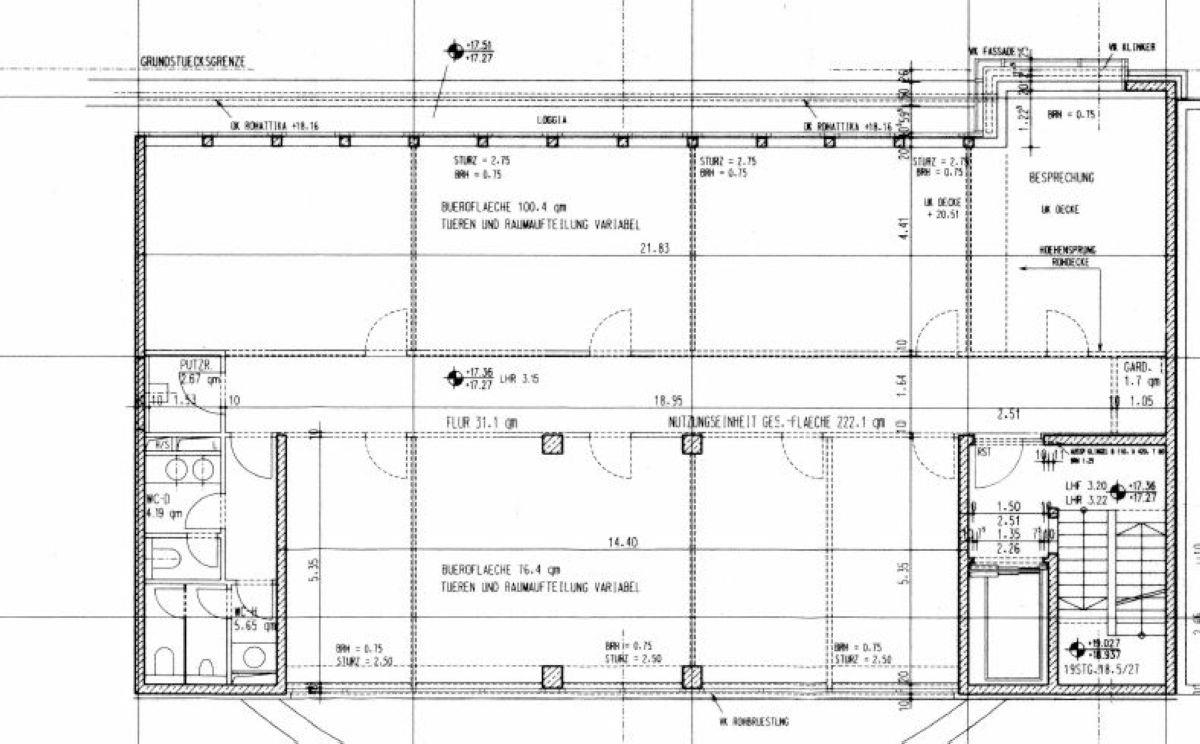 Bürofläche zur Miete provisionsfrei 11 € 170 m²<br/>Bürofläche ab 170 m²<br/>Teilbarkeit Altstadt - Mitte Oberhausen 46045