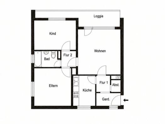 Wohnung zur Miete 1.550 € 3 Zimmer 72 m² 2. Geschoss frei ab 15.10.2026 Feldmoching-Hasenbergl München 80935