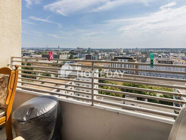 Wohnung zum Kauf 153.000 € 1 Zimmer 32 m² 11. Geschoss Ostend Frankfurt am Main 60385