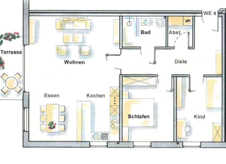 Wohnung zum Kauf - Erstbezug 367.000 € 3 Zimmer 94,5 m² Lindenhorst Dortmund 44339