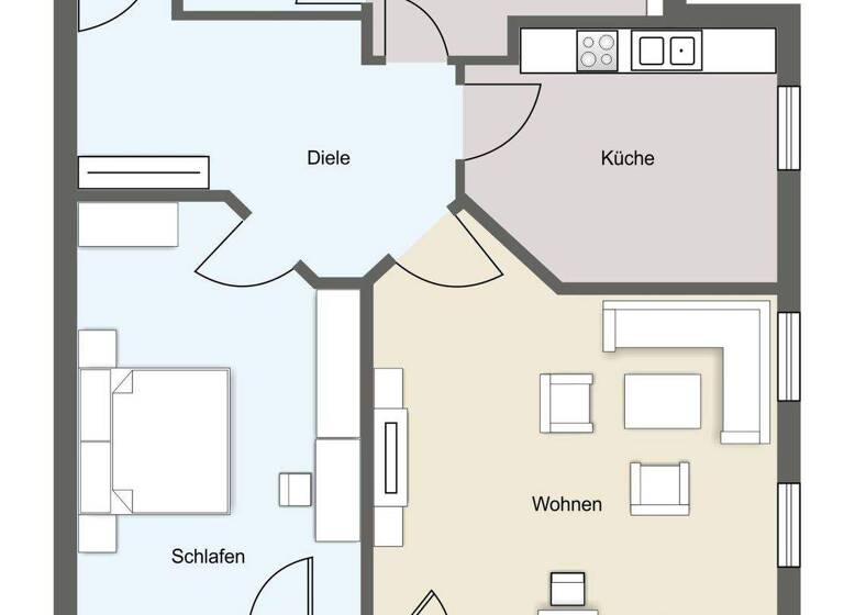 Wohnung zum Kauf 250.000 € 2 Zimmer 77 m² Senftenberg 01968