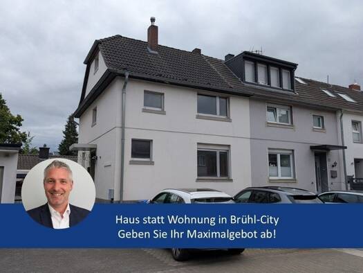 Doppelhaushälfte zur Versteigerung provisionsfrei 250.000 € 5 Zimmer 88 m² 213,5 m² Grundstück Römerstraße 144 Brühl Brühl 50321