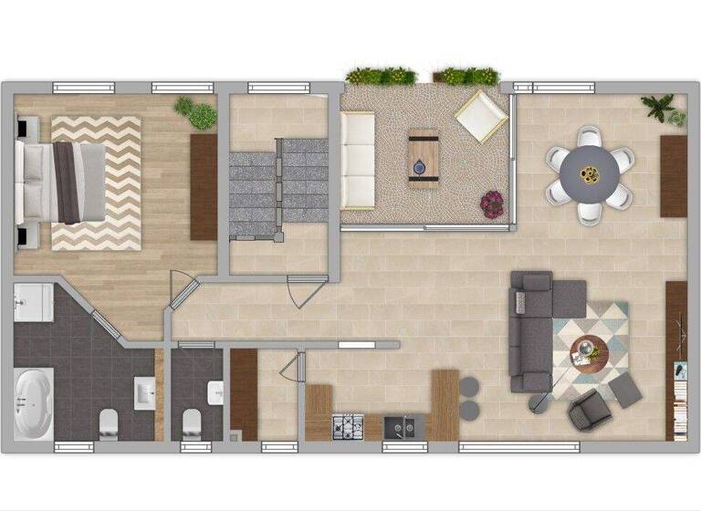 Wohnung zur Miete 903 € 2 Zimmer 95 m² 3. Geschoss Mitte Ludwigshafen am Rhein 67059