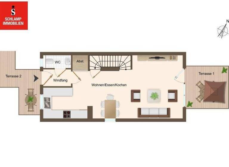 Reihenendhaus zum Kauf - Neubau provisionsfrei 849.000 € 4 Zimmer 111 m² 289 m² Grundstück frei ab 30.11.2026 Ost Rosenheim 83022