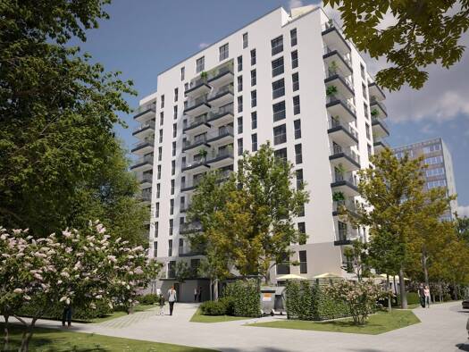 Wohnung zur Miete - Erstbezug nur mit Wohnberechtigungsschein 370 € 2 Zimmer 56 m² 5. Geschoss Warnowallee 23a Lütten Klein Rostock 18107