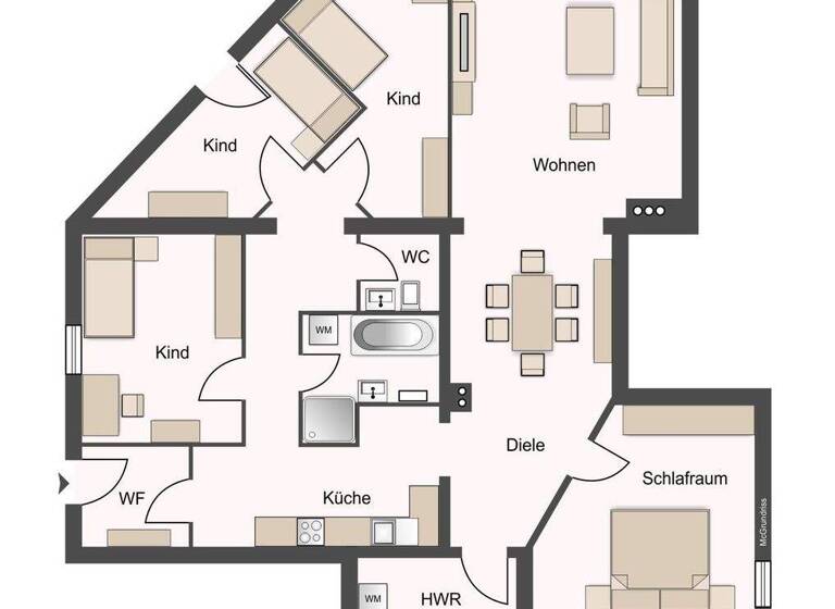 Wohnung zum Kauf 145.000 € 5 Zimmer 124 m² Mumsdorf Meuselwitz 04610